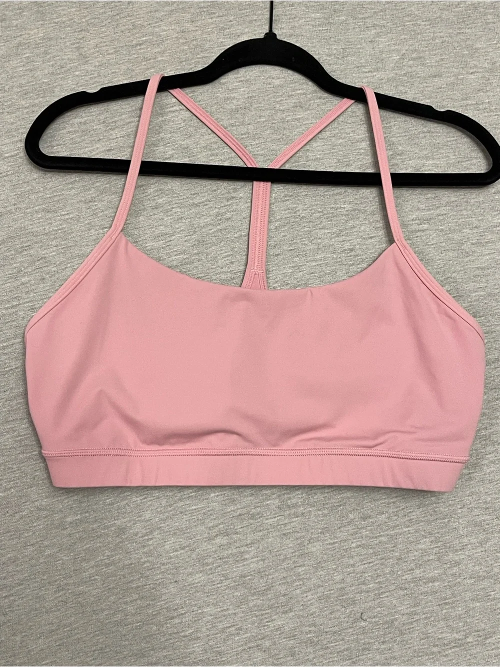 Crz yoga Women's Light Pink Strappy Bralette